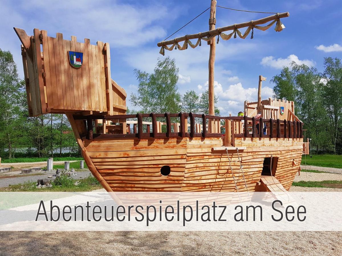 Huette41: Ganze Huette Nah Am See Mit Privatem Whirlpool, Sauna. Umzaeunt. Waldkirchen Buitenkant foto